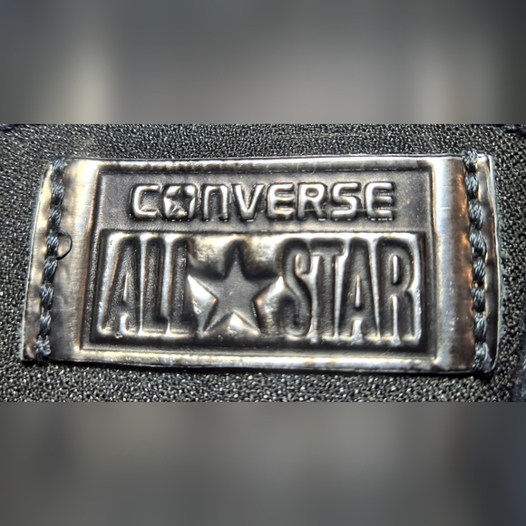 Converse All Stars Chuck Taylor Sneakers Women's 7 Low-Top Canvas Black/White - Picture 12 of 14